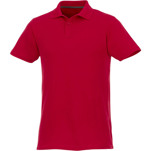 Helios Poloshirt Für Herren , rot, Piqué Strick 100% BCI Baumwolle, 180 g/m2, 5XL, , Bild 1
