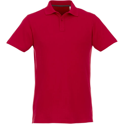 Helios Poloshirt Für Herren , rot, Piqué Strick 100% BCI Baumwolle, 180 g/m2, XXL, , Bild 4