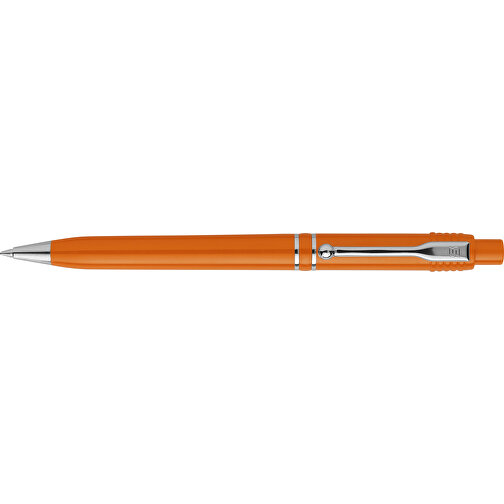 Kugelschreiber Raja Chrome Hardcolour , orange, ABS & Metall, 14,00cm (Länge), Bild 3