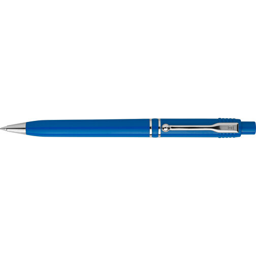 Kugelschreiber Raja Chrome Hardcolour , hellblau, ABS & Metall, 14,00cm (Länge), Bild 3