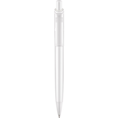 Kugelschreiber Ducal Hardcolour , weiss, ABS, 13,80cm (Länge), Bild 1