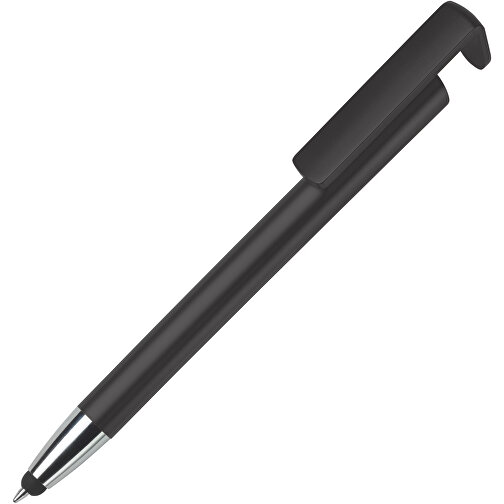 3-in-1 Touch Kugelschreiber , schwarz, ABS, 14,60cm (Länge), Bild 2