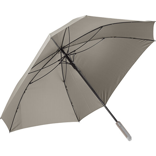 Luxus 27” Quadratischer Regenschirm Mit Hülle , taupe, Pongee PolJater, 90,00cm x 5,00cm x 5,00cm (Länge x Höhe x Breite), Bild 1