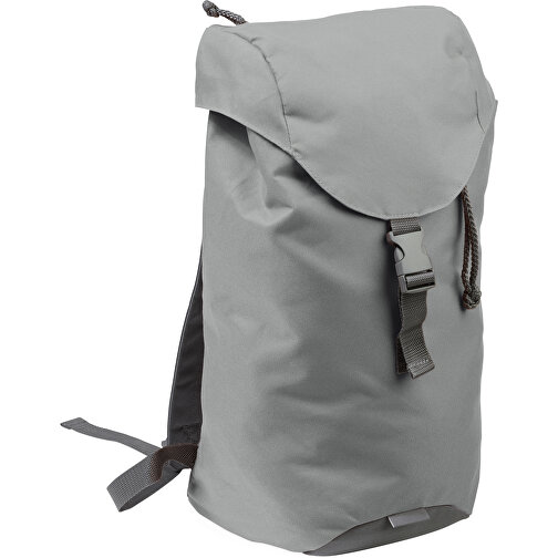 Sportbackpack XL , grau, PolJater, 25,00cm x 47,00cm x 18,00cm (Länge x Höhe x Breite), Bild 1