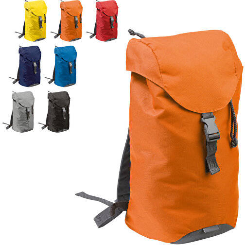 Sportbackpack XL , grau, PolJater, 25,00cm x 47,00cm x 18,00cm (Länge x Höhe x Breite), Bild 2