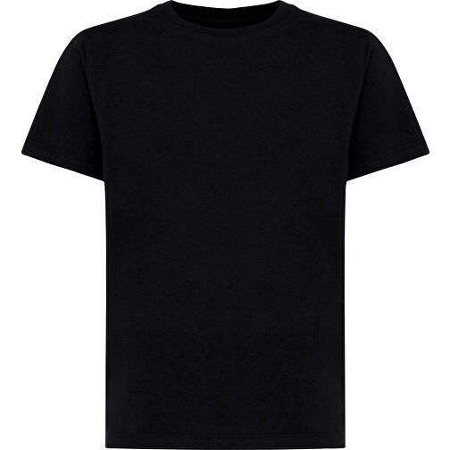 Iqoniq Koli Kids T-Shirt Aus Recycelter Baumwolle , schwarz, 30% recycelte und 70% biologische Baumwolle, 34, 42,00cm x 0,50cm (Länge x Höhe), Bild 1