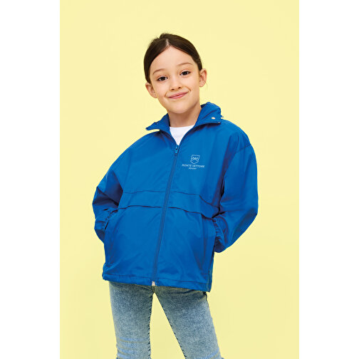 Windbreaker - Surf Kids , Sol´s, schwarz, Nylon, 4XL, 142,00cm x 164,00cm (Länge x Breite), Bild 4