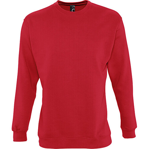 Sweatshirt - New Supreme , Sol´s, rot, Mischgewebe Polyester/Baumwolle, XXL, 72,00cm x 63,00cm (Länge x Breite), Bild 1