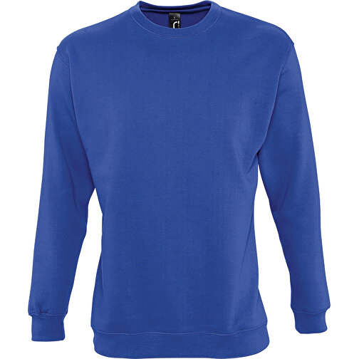 Sweatshirt - New Supreme , Sol´s, royal blue, Mischgewebe Polyester/Baumwolle, XXL, 72,00cm x 63,00cm (Länge x Breite), Bild 1