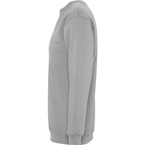 Sweatshirt - New Supreme , Sol´s, graue melange, Mischgewebe Polyester/Baumwolle, XS, 67,00cm x 48,00cm (Länge x Breite), Bild 3