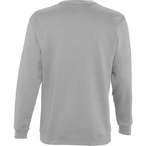 Sweatshirt - New Supreme , Sol´s, graue melange, Mischgewebe Polyester/Baumwolle, M, 69,00cm x 54,00cm (Länge x Breite), Bild 2