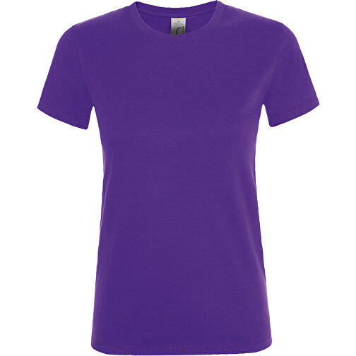 T-Shirt - Regent Women , Sol´s, dunkellila, Baumwolle, L, 65,00cm x 47,00cm (Länge x Breite), Bild 1