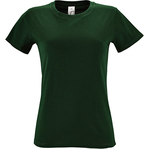 T-Shirt - Regent Women , Sol´s, flaschen-grün, Baumwolle, L, 65,00cm x 47,00cm (Länge x Breite), Bild 1