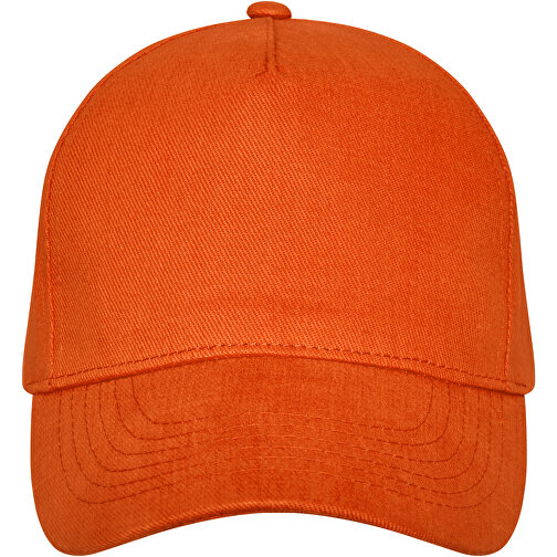 Doyle Panel Kappe Mit 5 Segmenten , orange, Fein gebürstetes Baumwolltwill 100% Baumwolle, 260 g/m2, , Bild 1