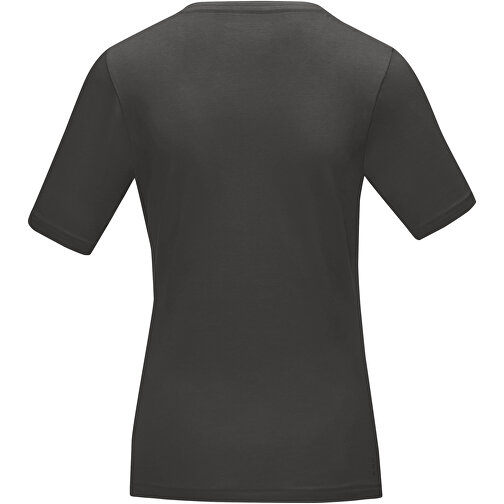 Kawartha T-Shirt Für Damen Mit V-Ausschnitt , Green Concept, storm grey, Single jersey Strick 95% Bio Baumwolle, 5% Elastan, 200 g/m2, XL, , Bild 4
