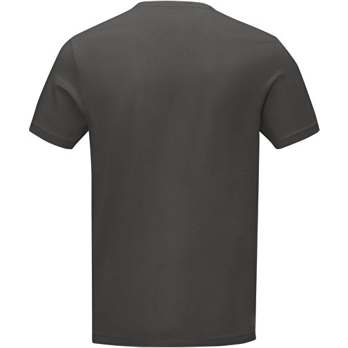 Kawartha T-Shirt Für Herren Mit V-Ausschnitt , Green Concept, storm grey, Single jersey Strick 95% Bio Baumwolle, 5% Elastan, 200 g/m2, XS, , Bild 4