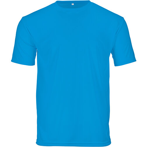 Regular T-Shirt Individuell - Vollflächiger Druck , karibikblau, Polyester, L, 73,00cm x 112,00cm (Länge x Breite), Bild 1