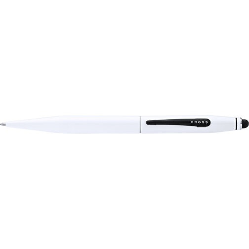 Kugelschreiber Pointer Tech 2 , weiß, Metall, 13,50cm (Breite), Bild 3