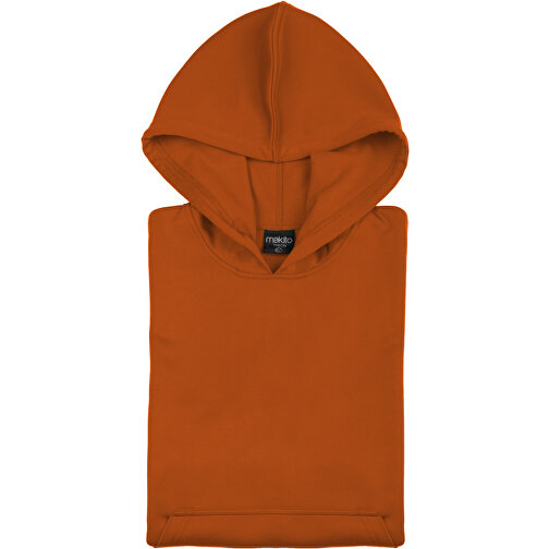 Kinder Technische Sweatshirt Theon , orange, 100% Polyester 265 g/ m2, 10-12, , Bild 1