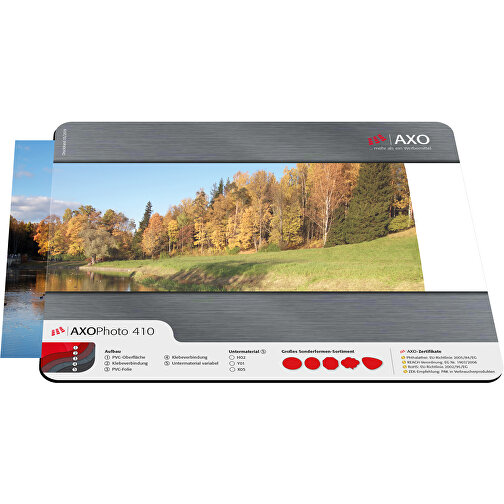 AXOPAD® Betalingsmatte AXOPhoto 610, 29,7 x 21 cm rektangulær, 1,2 mm tykk, Bilde 1