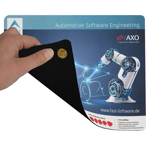 AXOPAD® Betalningsmatta AXOFast 600, 29,7 x 21 cm rektangulär, 2,3 mm tjock, Bild 2