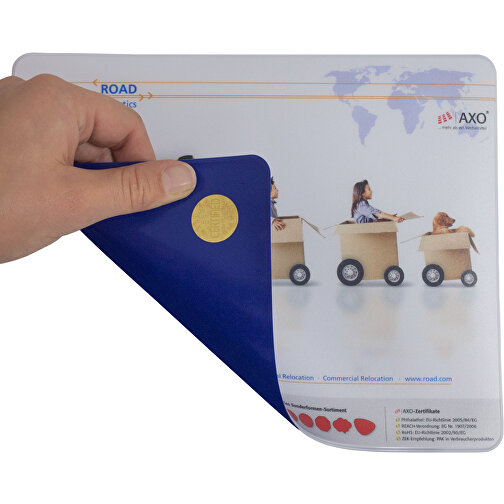 AXOPAD® Skrivbordsunderlägg AXOStar 510 Blueline, 42 x 29,7 cm rektangulärt, 1,75 mm tjockt, Bild 2