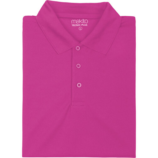 Polo-Shirt Tecnic Plus , fuchsie, 100% Polyester 180 g/ m2, L, , Bild 1