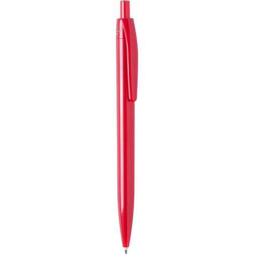 Antibakteriell Kugelschreiber Licter , rot, 13,80cm (Breite), Bild 1