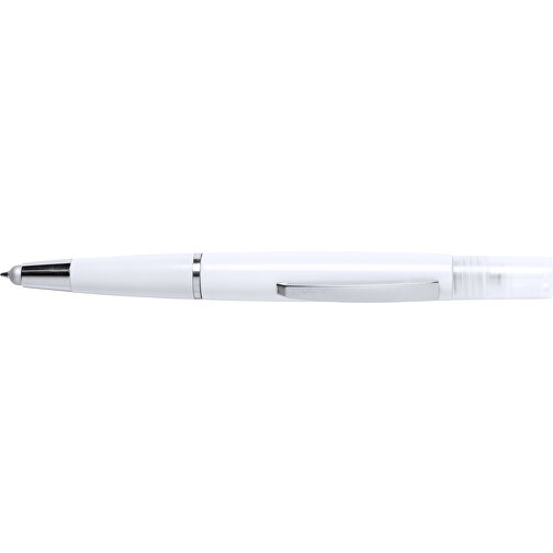 Multifunktion Antibakteriell Kugelschreiber Yak , weiß, 15,70cm (Breite), Bild 3