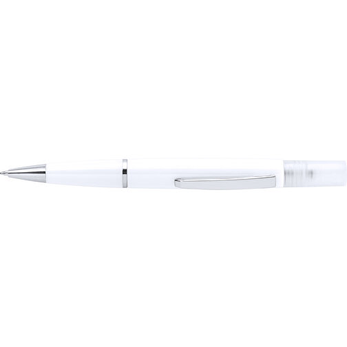 Zerstäuber Kugelschreiber Tromix , weiß, 15,70cm (Breite), Bild 3