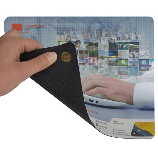 AXOPAD® Mousepad AXOTex 400, 24 x 19,5 cm ovale, 1 mm di spessore, Immagine 2