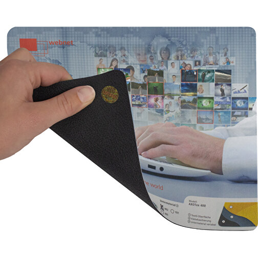 AXOPAD® Mousepad AXOTex 400, 24 x 19,5 cm, prostokatny, grubosc 1 mm, Obraz 2