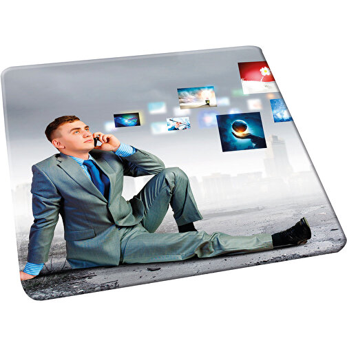 AXOPAD® Mousepad AXOStar 410 Blueline, 20 x 20 cm fyrkantig, 1,75 mm tjockt, Bild 1