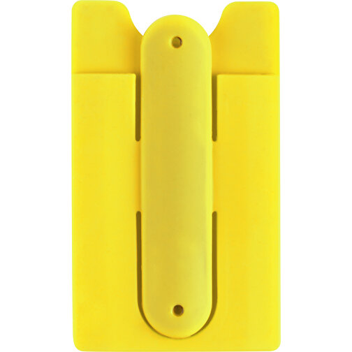 Mehrzweckhülle Blizz , gelb, Silikon, 5,60cm x 0,50cm x 9,50cm (Länge x Höhe x Breite), Bild 1