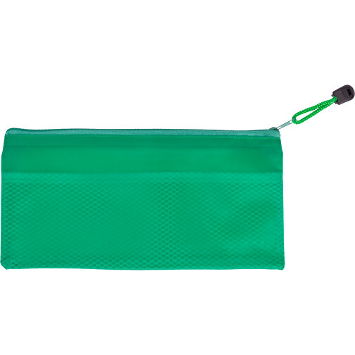 Federmappe Latber , grün, PVC, 24,50cm x 11,50cm (Länge x Breite), Bild 1