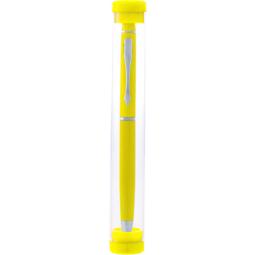 Kugelschreiber Pointer Bolcon , gelb, Aluminium, 15,00cm (Breite), Bild 1