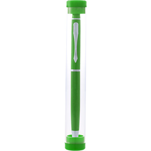 Kugelschreiber Pointer Bolcon , grün, Aluminium, 15,00cm (Breite), Bild 1