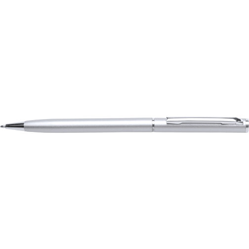 Kugelschreiber Zardox , silber, Aluminium, 12,90cm (Breite), Bild 3