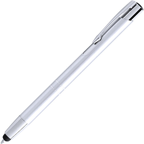 Kugelschreiber Pointer Mitch , silber, Aluminium, 13,90cm (Breite), Bild 2