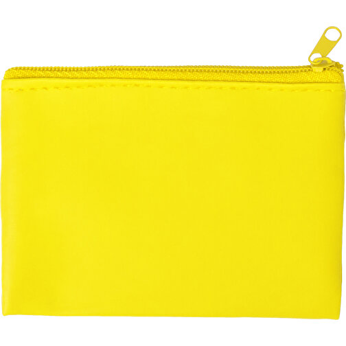 Portemonnaie Dramix , gelb, PU, 10,50cm x 0,50cm x 7,50cm (Länge x Höhe x Breite), Bild 1