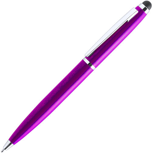 Kugelschreiber Pointer Walik , fuchsie, Metall, 14,00cm (Breite), Bild 2