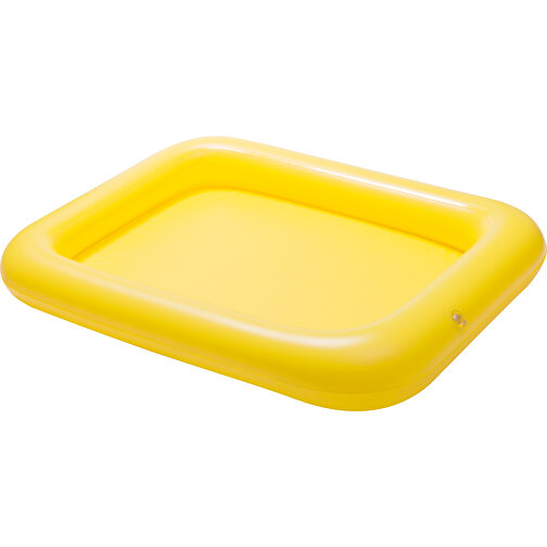 Tisch Pelmax , gelb, PVC, 60,00cm x 46,00cm x 7,00cm (Länge x Höhe x Breite), Bild 1