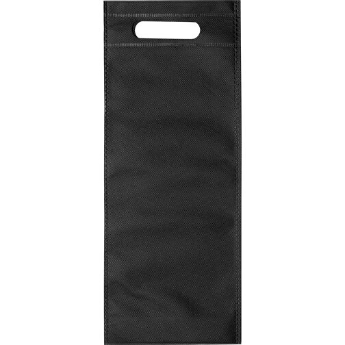 Tasche Varien , schwarz, Non-Woven, 16,00cm x 6,50cm x 40,00cm (Länge x Höhe x Breite), Bild 1