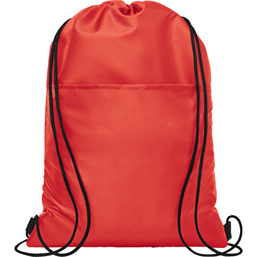 Oriole Kühltasche Mit Kordelzug 5L , rot, 210D Polyester, 32,00cm x 43,00cm (Länge x Höhe), Bild 3