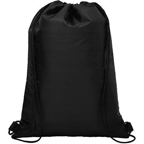 Oriole Kühltasche Mit Kordelzug 5L , schwarz, 210D Polyester, 32,00cm x 43,00cm (Länge x Höhe), Bild 4