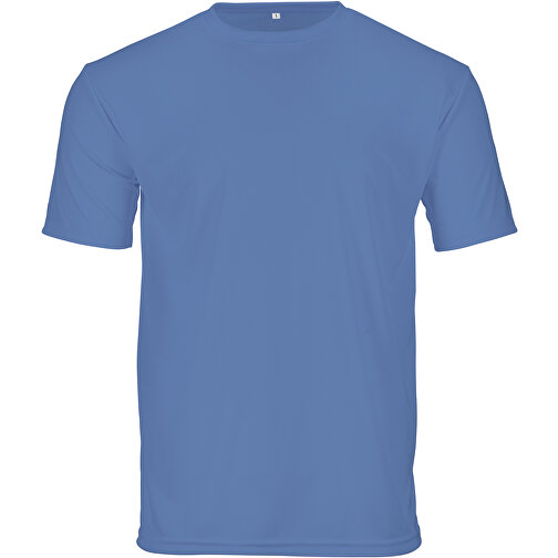 Regular T-Shirt Individuell - Vollflächiger Druck , taubenblau, Polyester, XL, 76,00cm x 120,00cm (Länge x Breite), Bild 1