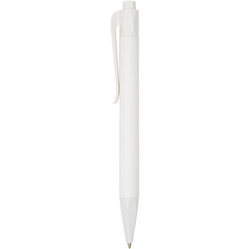 Terra Kugelschreiber Aus PLA , Green Concept, weiß, PLA Kunststoff, 14,00cm (Länge), Bild 1