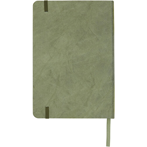 Breccia A5 Notizbuch Aus Steinpapier , Green Concept, grün, Tyvek® Papier, Steinpapier, 21,00cm x 1,00cm x 14,50cm (Länge x Höhe x Breite), Bild 4
