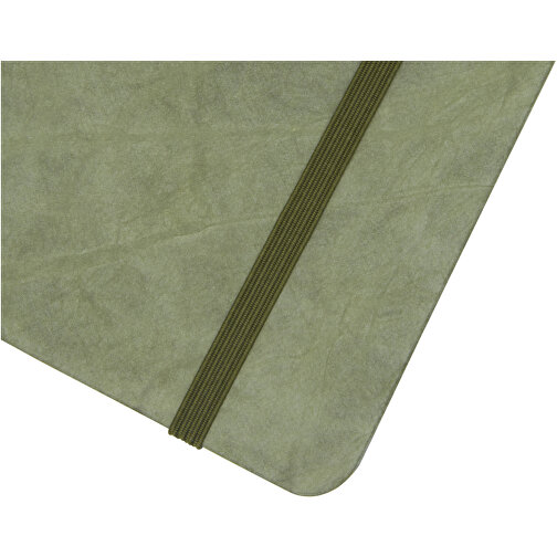 Breccia A5 Notizbuch Aus Steinpapier , Green Concept, grün, Tyvek® Papier, Steinpapier, 21,00cm x 1,00cm x 14,50cm (Länge x Höhe x Breite), Bild 7