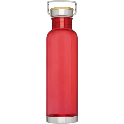 Thor 800 Ml Tritan™-Sportflasche , rot, Eastman Tritan™, Bambusholz, Edelstahl, 26,20cm (Höhe), Bild 4